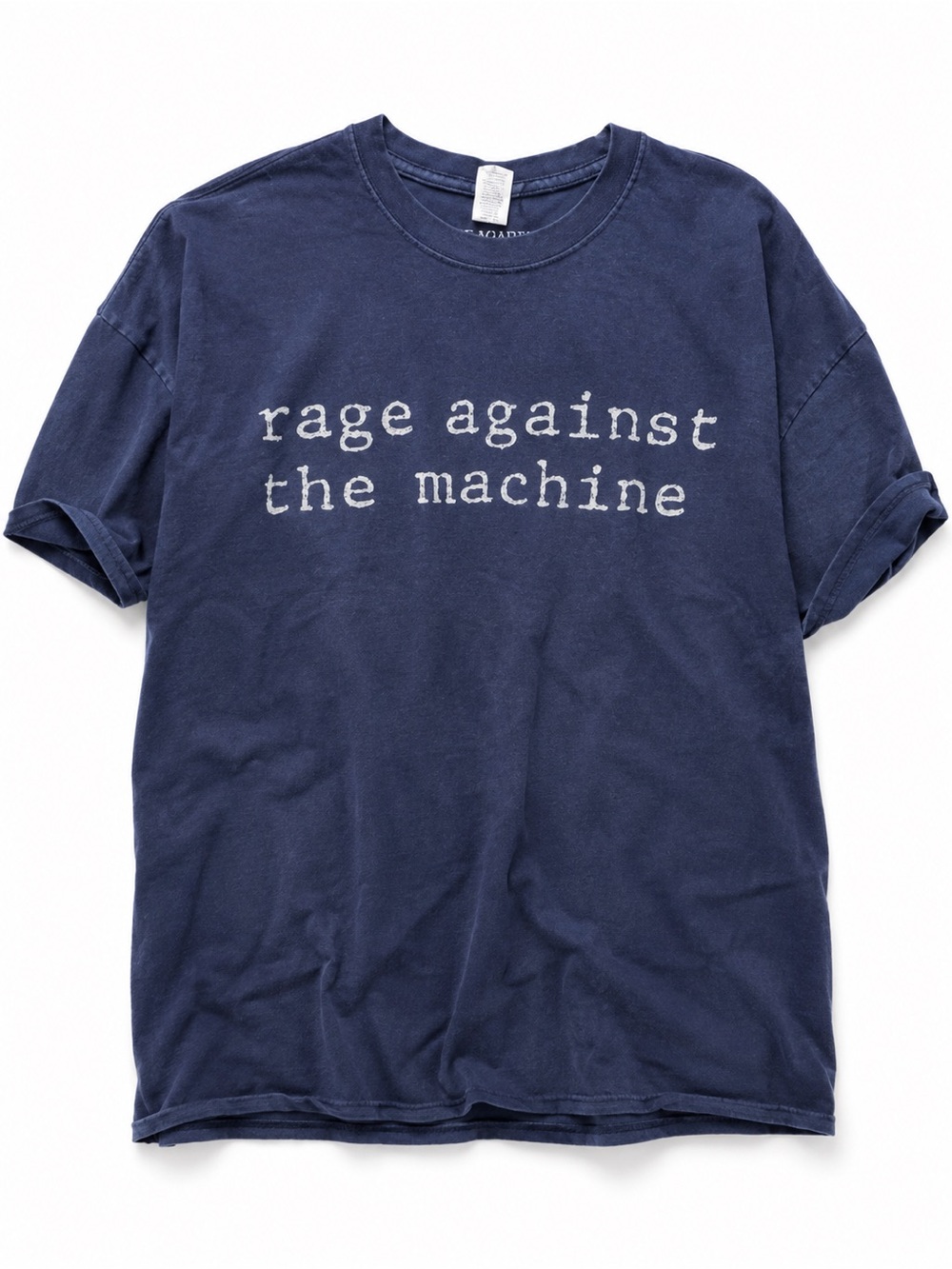 Rage Against The Machine Navy Graphic Tee - Unbranded